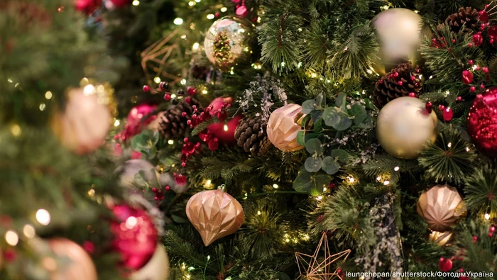 umelý vianočný stromček